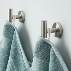 Town And Country Solid Dobby Border 4-pc. Quick Dry Bath Towel Set