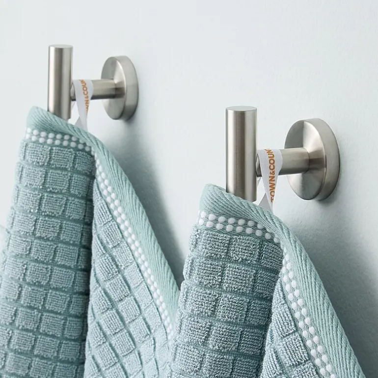 Town And Country Windowpane Textured 4-pc. Quick Dry Bath Towel Set