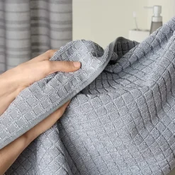 Town And Country Windowpane Textured 4-pc. Quick Dry Bath Towel Set
