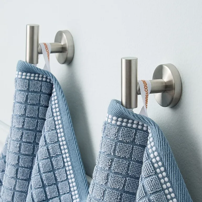 Town And Country Windowpane Textured 4-pc. Quick Dry Bath Towel Set