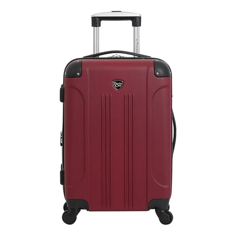 Travelers Club Chicago 20 Inch Hardside Expandable Lightweight Carry-On Spinner Luggage