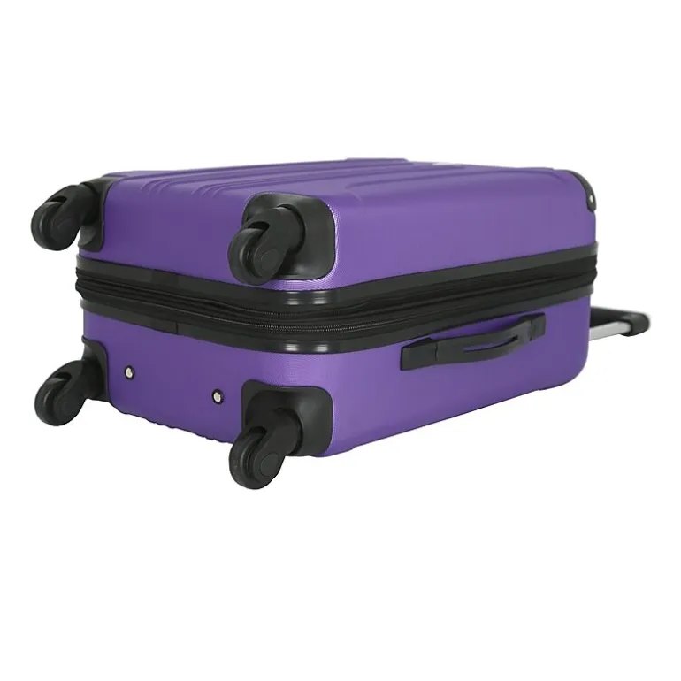 Travelers Club Chicago 20 Inch Hardside Expandable Lightweight Carry-On Spinner Luggage