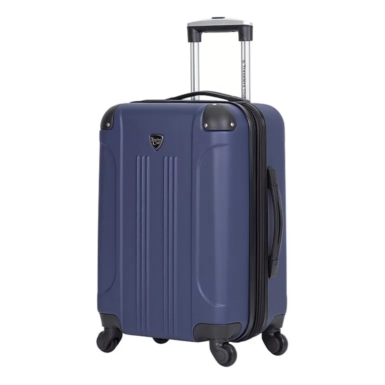 Travelers Club Chicago 20 Inch Hardside Expandable Lightweight Carry-On Spinner Luggage