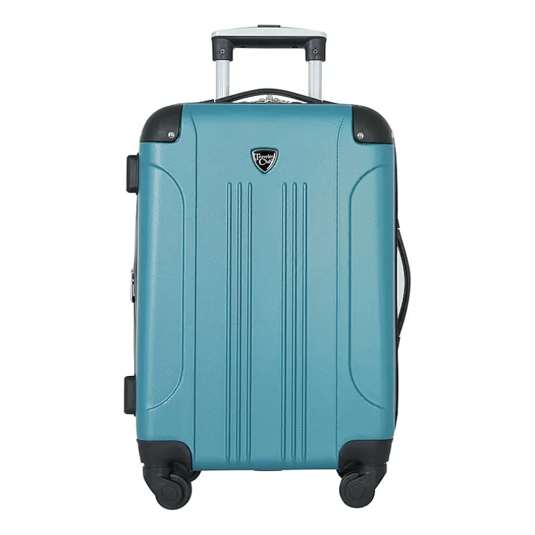 Travelers Club Chicago 20 Inch Hardside Expandable Lightweight Carry-On Spinner Luggage