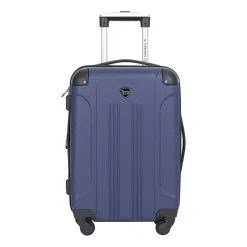 Travelers Club Chicago 20 Inch Hardside Expandable Lightweight Carry-On Spinner Luggage