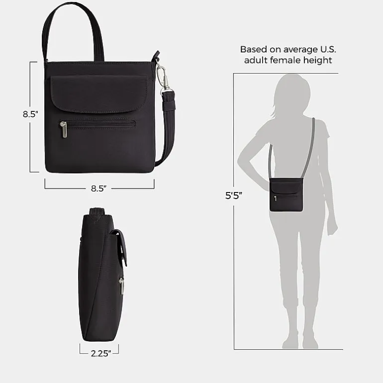 Travelon Anti-theft Classic Mini Shoulder Bag