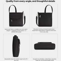 Travelon Anti-theft Classic Mini Shoulder Bag