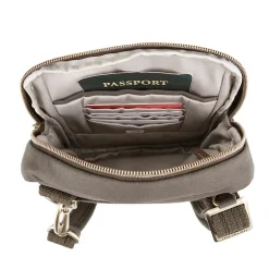 Travelon Anti-Theft Courier Small Slim Crossbody Bag