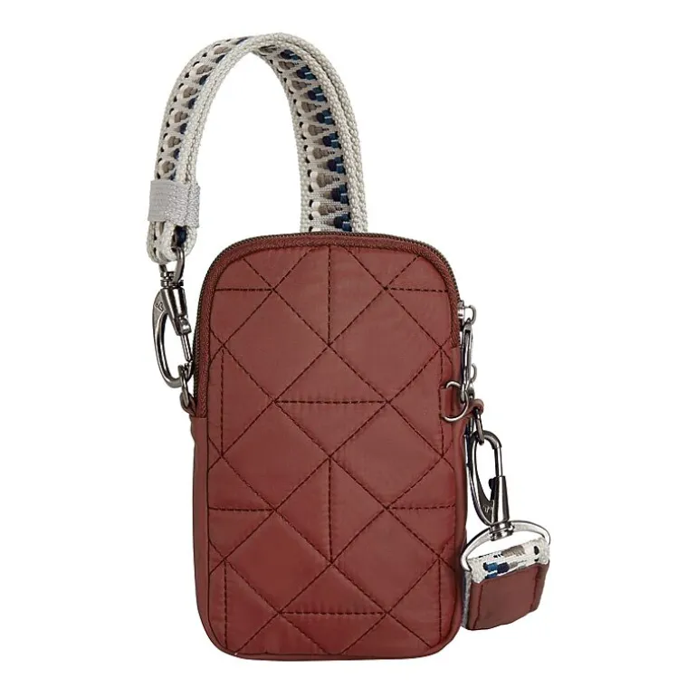 Travelon Boho Anti-Theft 2 Compartment Phone Crossbody