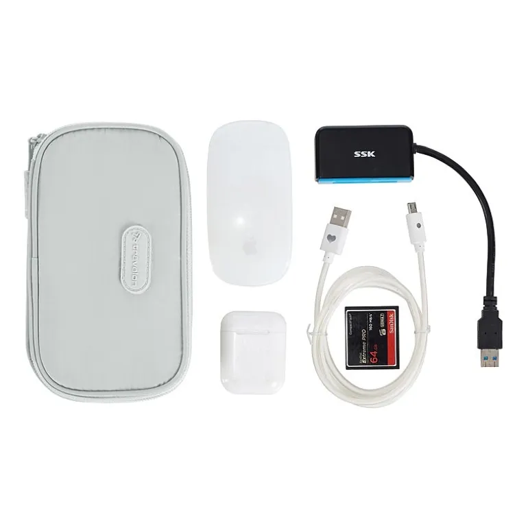 Travelon 2-In-1 Jewelry Tech Organizer