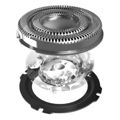 Travel Shaver With Dual Rotary Shaving Heads