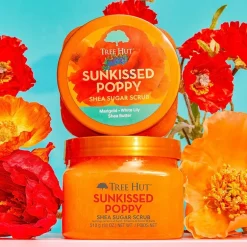 tree hut® Sunkissed Poppy Shea Sugar ScrubN
