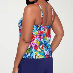 Trimshaper Womens Swim Romper