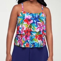 Trimshaper Womens Swim Romper