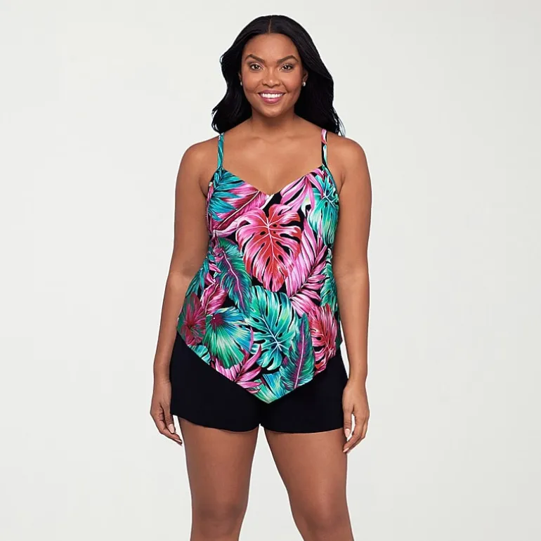 Trimshaper Womens Swim Romper