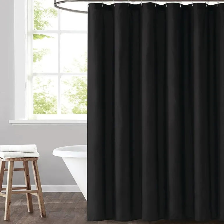 Truly Soft Everyday Solid Shower Curtain