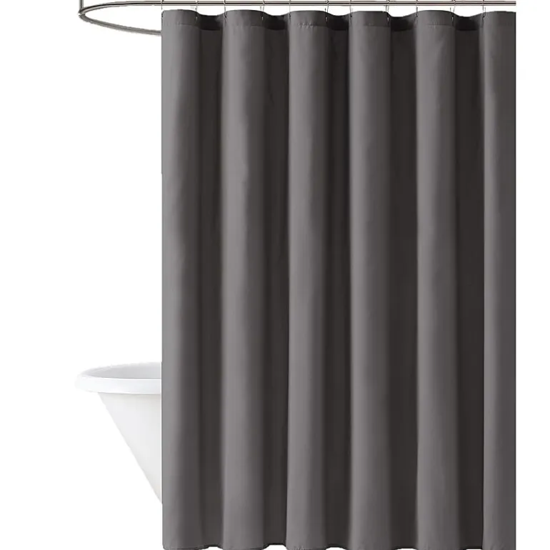 Truly Soft Everyday Solid Shower Curtain