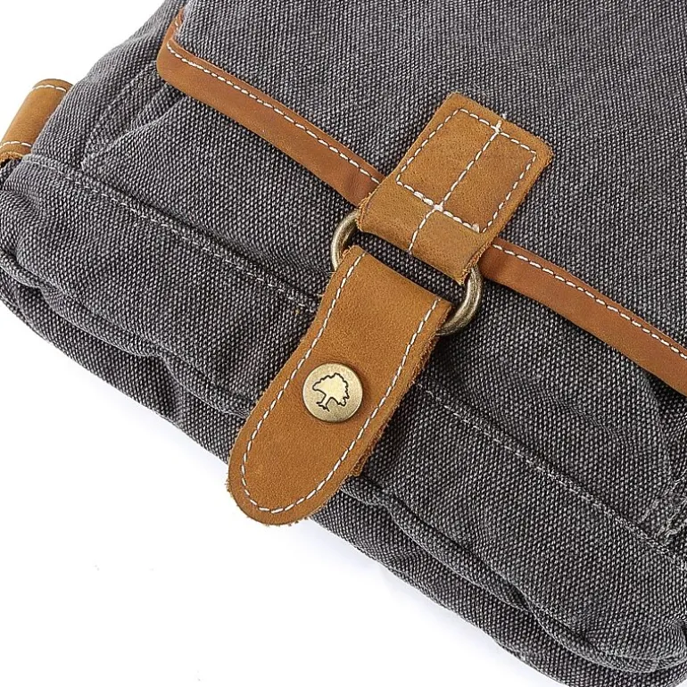 TSD Brand Atona Classic Flap Crossover Messenger Bag