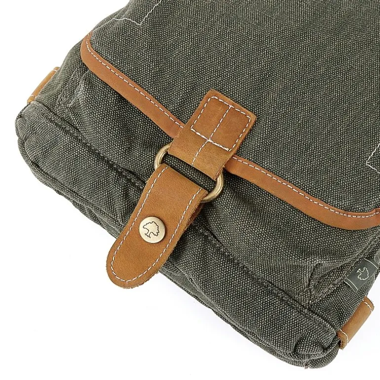 TSD Brand Atona Classic Flap Crossover Messenger Bag