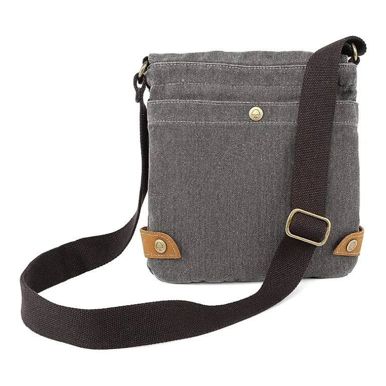 TSD Brand Atona Classic Flap Crossover Messenger Bag