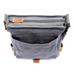 TSD Brand Atona Classic Flap Crossover Messenger Bag