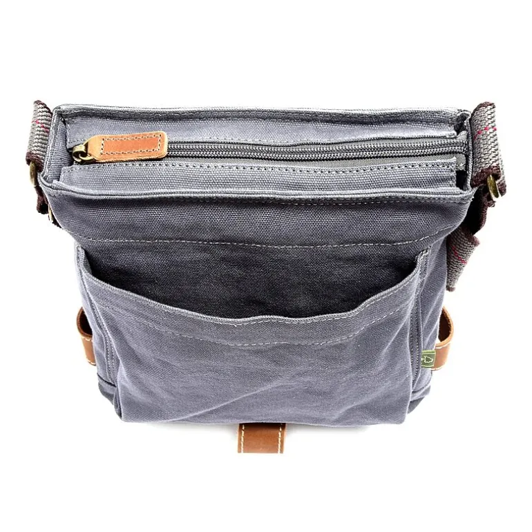 TSD Brand Atona Classic Flap Crossover Messenger Bag