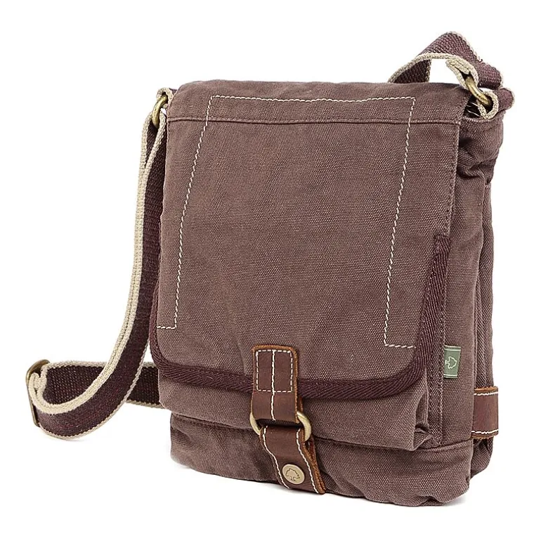 TSD Brand Atona Classic Flap Crossover Messenger Bag