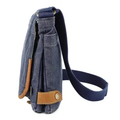 TSD Brand Atona Classic Flap Crossover Messenger Bag