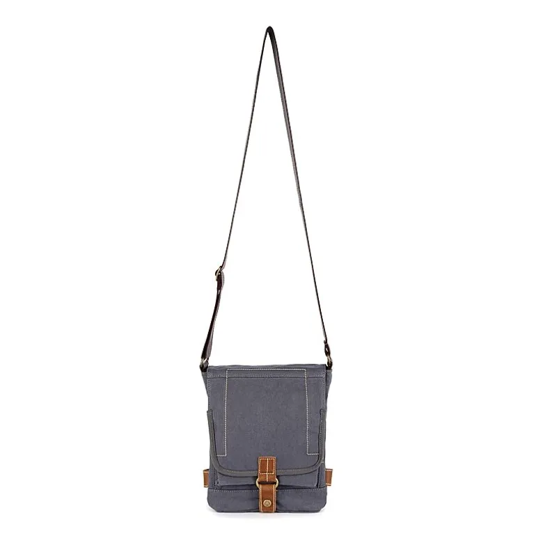 TSD Brand Atona Classic Flap Crossover Messenger Bag
