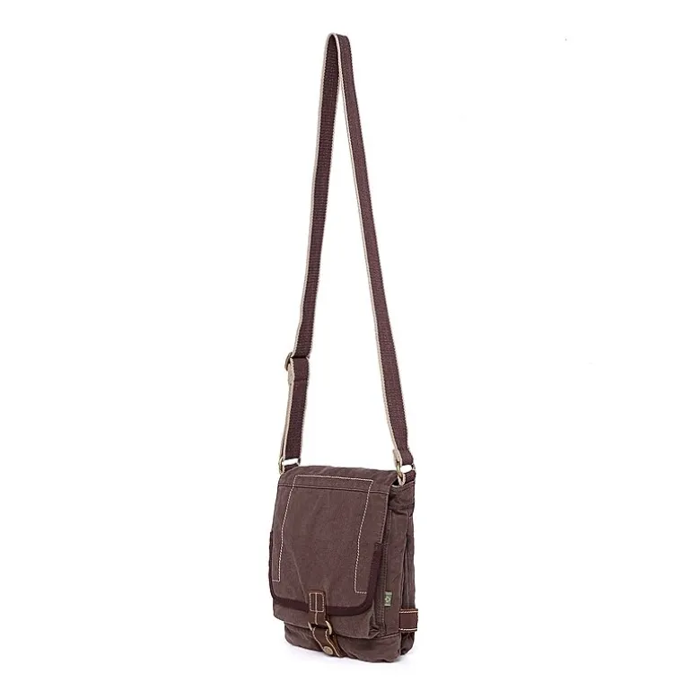 TSD Brand Atona Classic Flap Crossover Messenger Bag