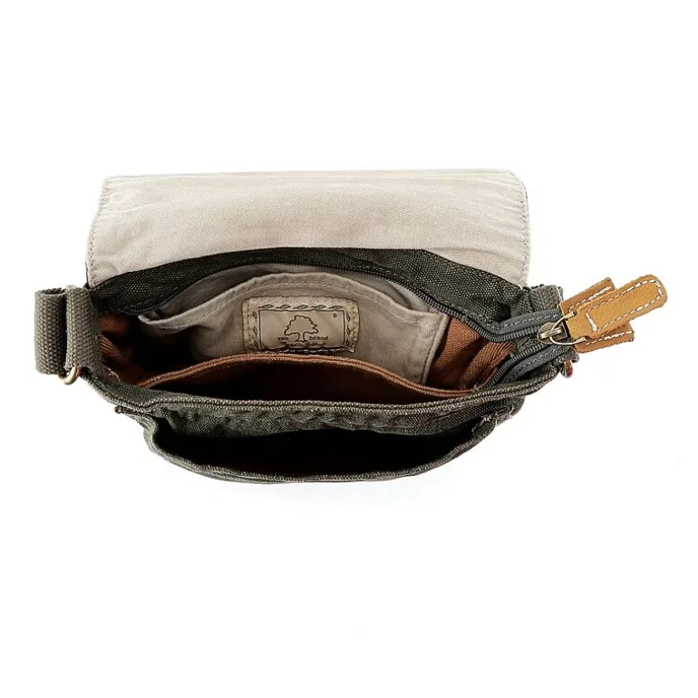 TSD Brand Atona Classic Flap Crossover Messenger Bag