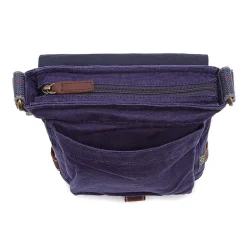 TSD Brand Atona Classic Flap Crossover Messenger Bag