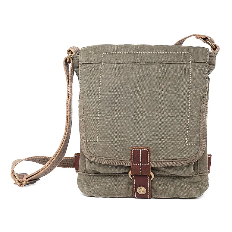 TSD Brand Atona Classic Flap Crossover Messenger Bag