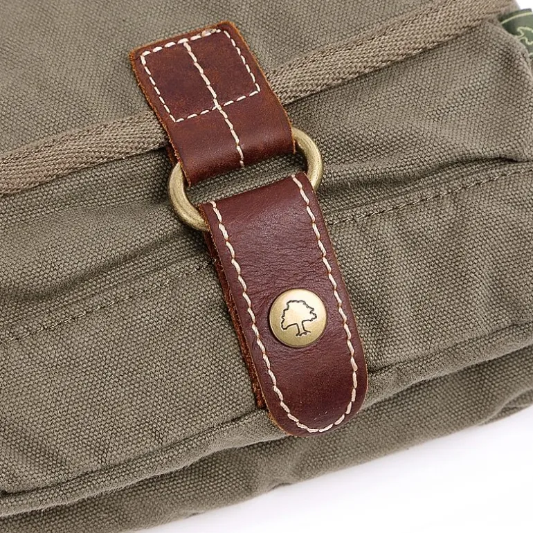 TSD Brand Atona Classic Flap Crossover Messenger Bag