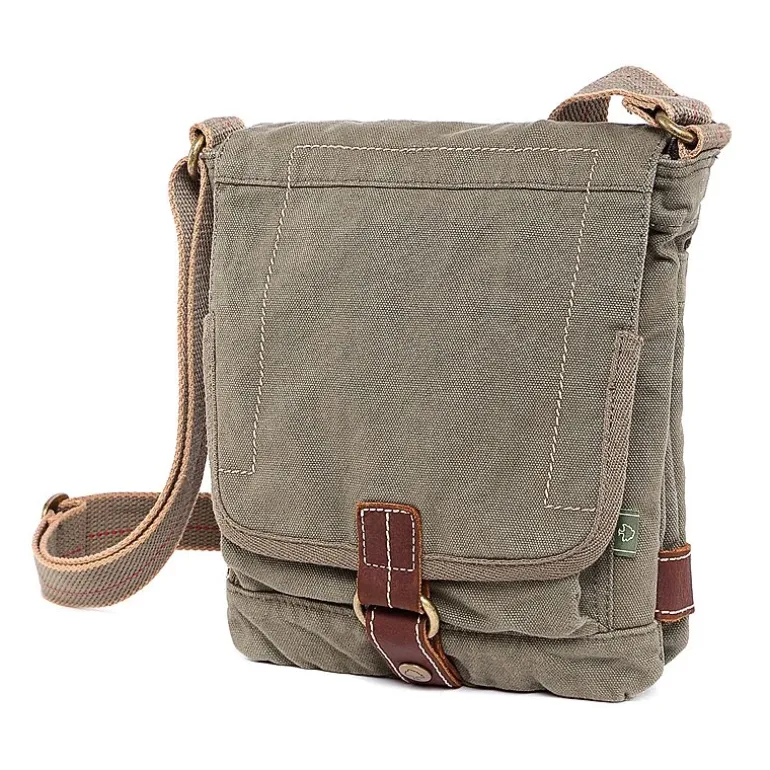 TSD Brand Atona Classic Flap Crossover Messenger Bag