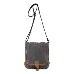 TSD Brand Atona Classic Flap Crossover Messenger Bag
