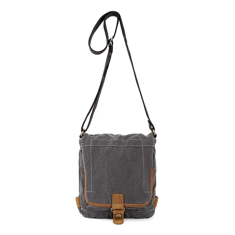 TSD Brand Atona Classic Flap Crossover Messenger Bag