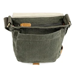 TSD Brand Atona Classic Flap Crossover Messenger Bag