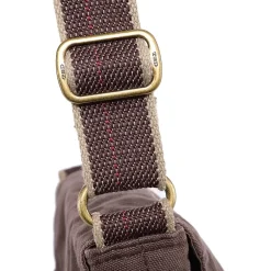 TSD Brand Atona Classic Flap Crossover Messenger Bag