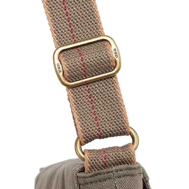 TSD Brand Atona Classic Flap Crossover Messenger Bag