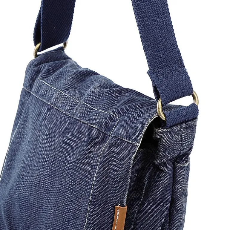 TSD Brand Atona Classic Flap Crossover Messenger Bag