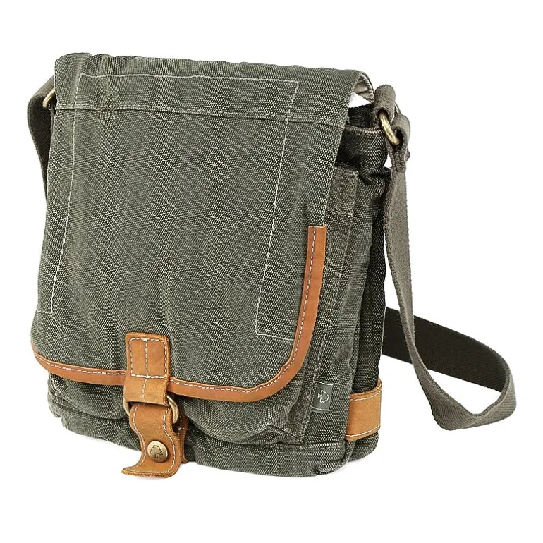 TSD Brand Atona Classic Flap Crossover Messenger Bag