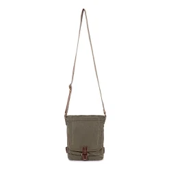 TSD Brand Atona Classic Flap Crossover Messenger Bag