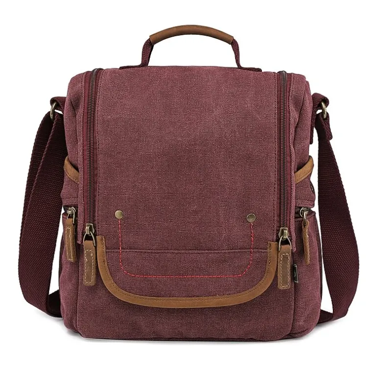 TSD Brand Atona Traveler Crossbody Messenger Bag