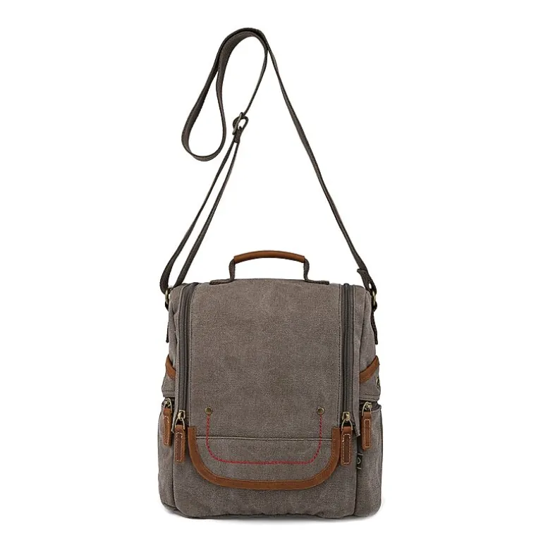 TSD Brand Atona Traveler Crossbody Messenger Bag