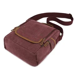TSD Brand Atona Traveler Crossbody Messenger Bag