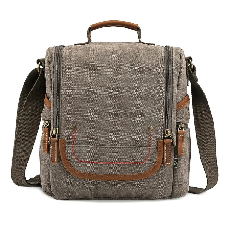 TSD Brand Atona Traveler Crossbody Messenger Bag