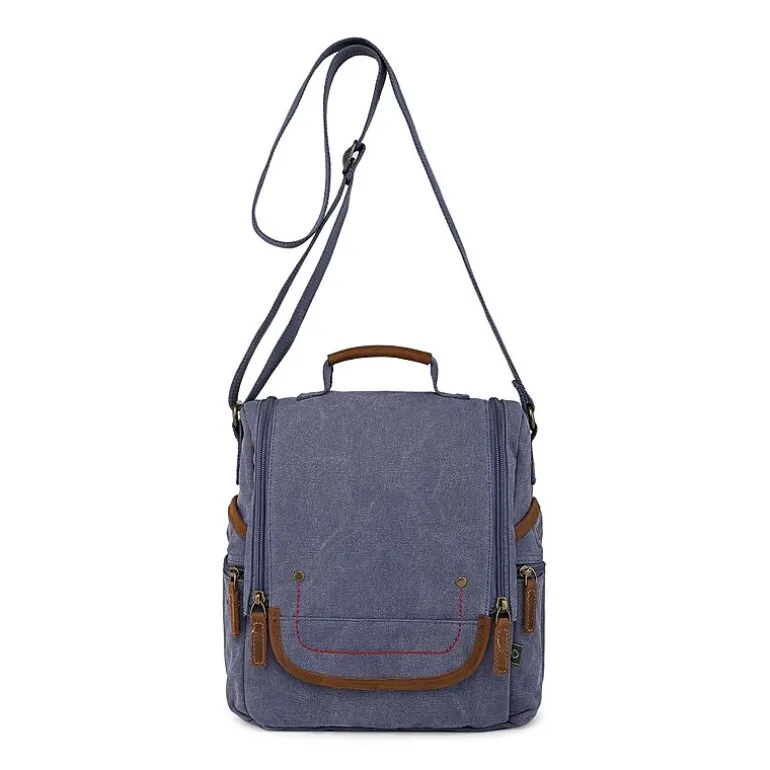 TSD Brand Atona Traveler Crossbody Messenger Bag