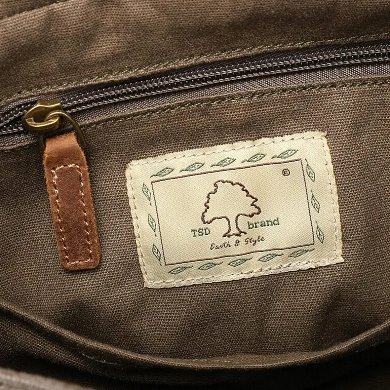 TSD Brand Atona Traveler Crossbody Messenger Bag
