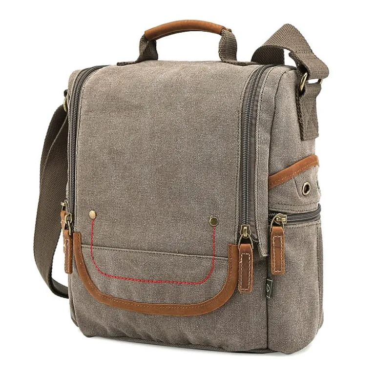 TSD Brand Atona Traveler Crossbody Messenger Bag